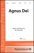 cover Agnus Dei Two-Part choral sheet music cover